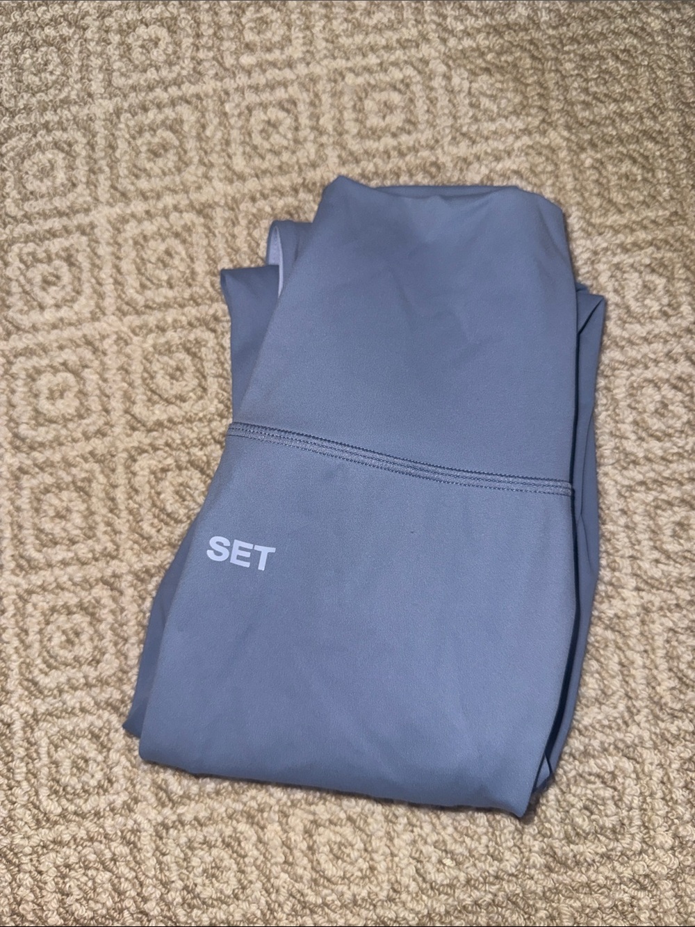 SET Active Leggings in Dusty Blue Gray